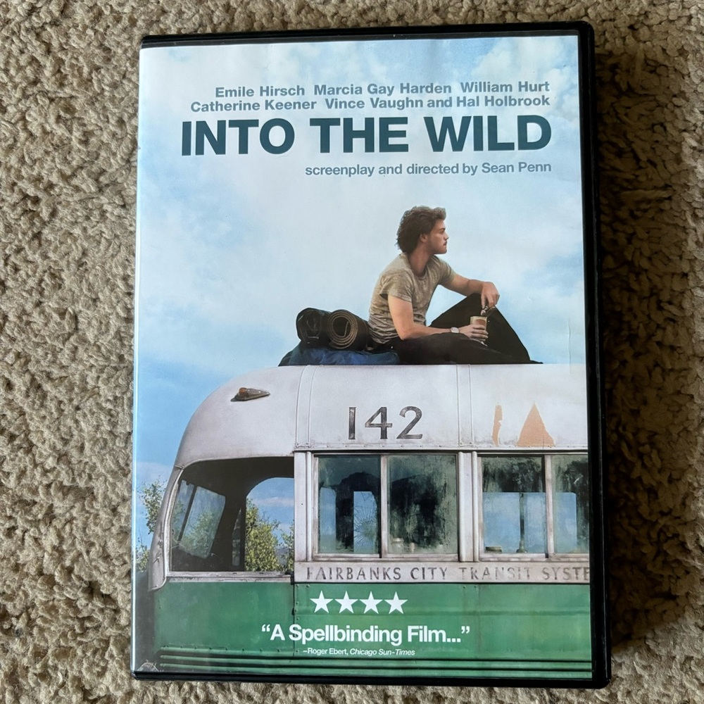 Into The Wild DVD  Emile Hirsch  William Hurt Vince Vaughn Hal Holbrook